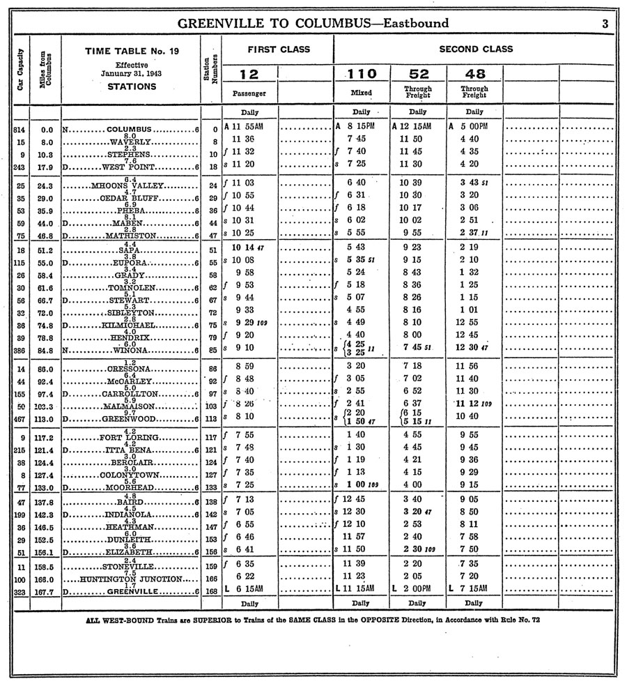 timetable1943b