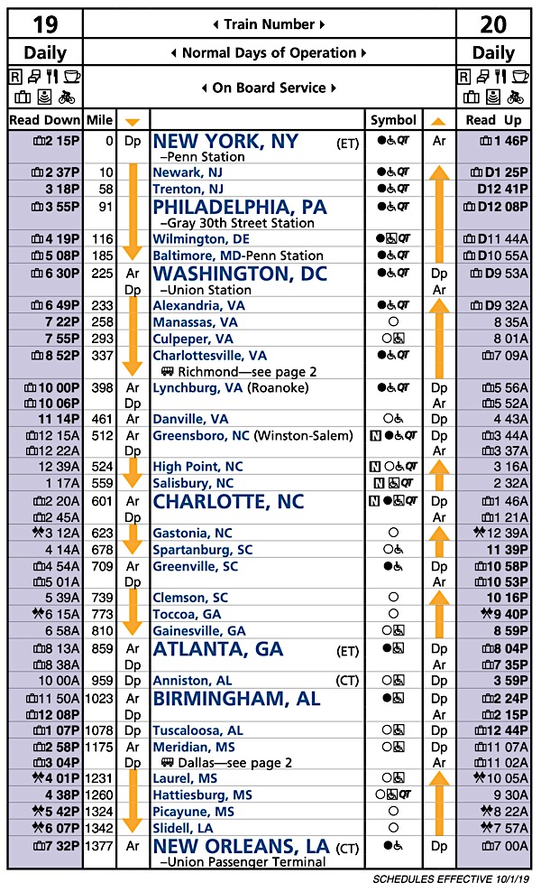 crescent_timetable