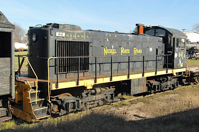 Age of Steam Roundhouse Museum - One of the famed 2-8-4 Berkshire-type  locomotives of the New York, Chicago and St. Louis Railroad (better known  as the “Nickel Plate Road”), No.763 was constructed