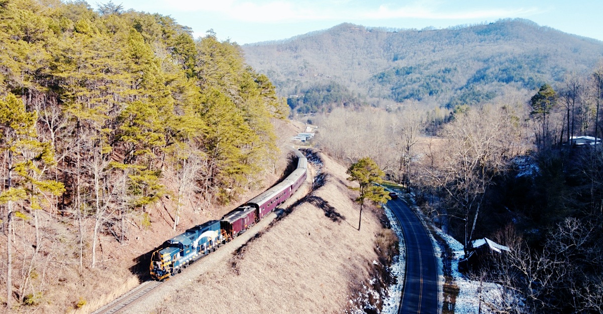 Great Smoky Mountain Railroad Route Map Hawkinsrails - Great Smoky Mountains