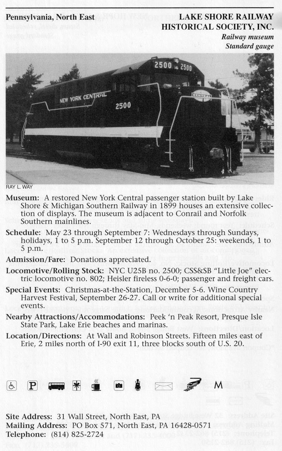 Lake Shore Railway Historical Society Receives Restored Vintage General  Electric Dash-7 Locomotive – Lake Shore Railway Historical Society and  Museum