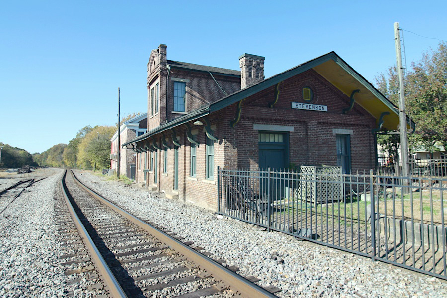 HawkinsRails Stevenson Railroad Depot Museum
