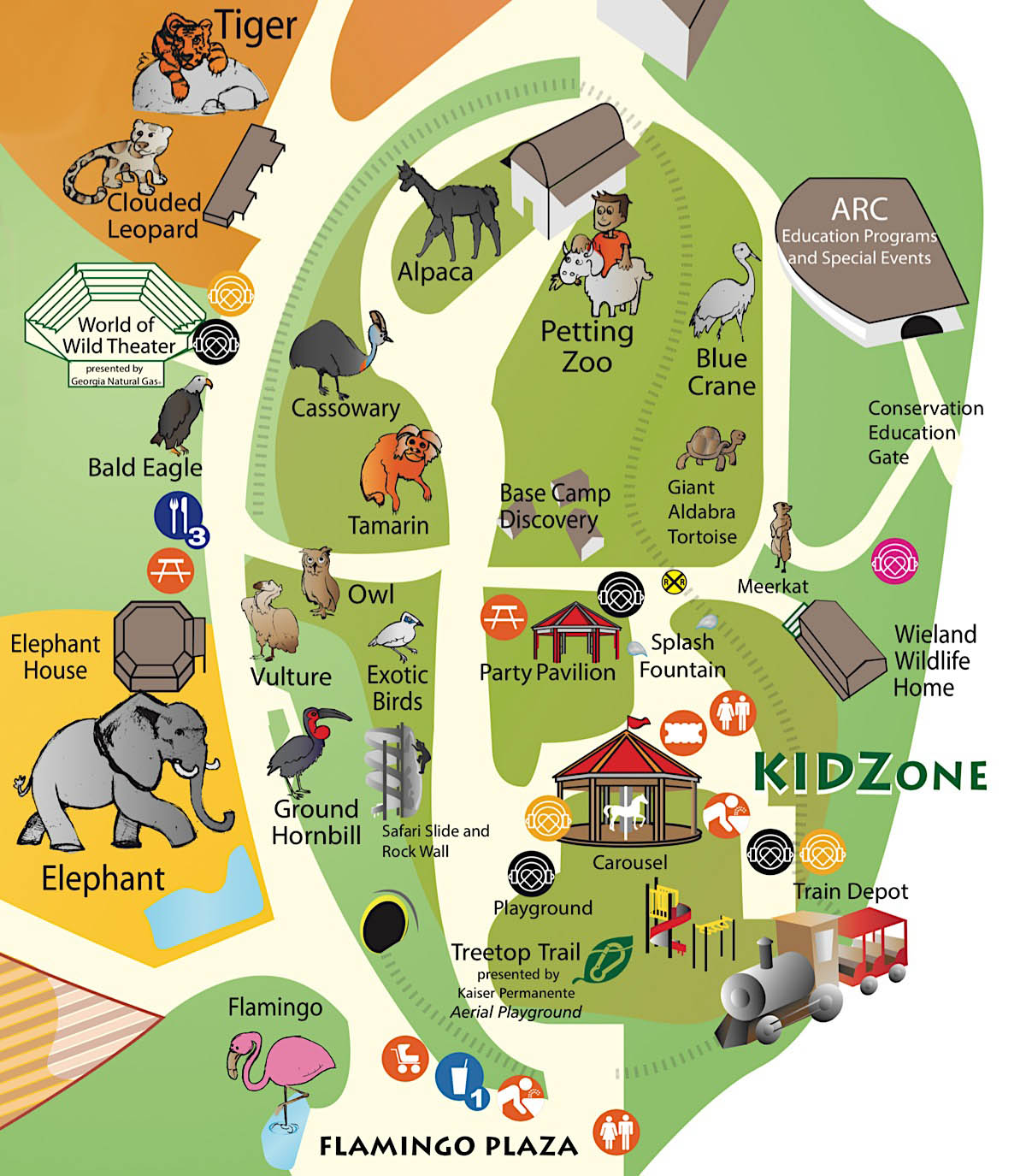 Kabel Mimo Odm Na Zoo Atlanta Map V Roba Zvyk Mrakodrap   Za Map 